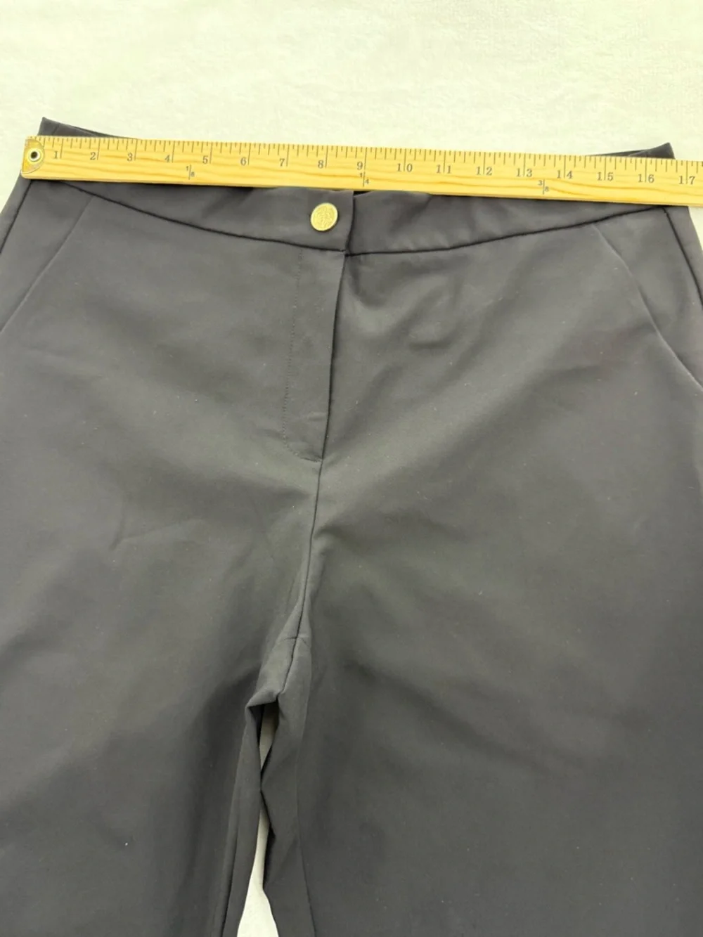 Women’s black Michael Kors Straight Leg dress pants size 12 Work Office Church